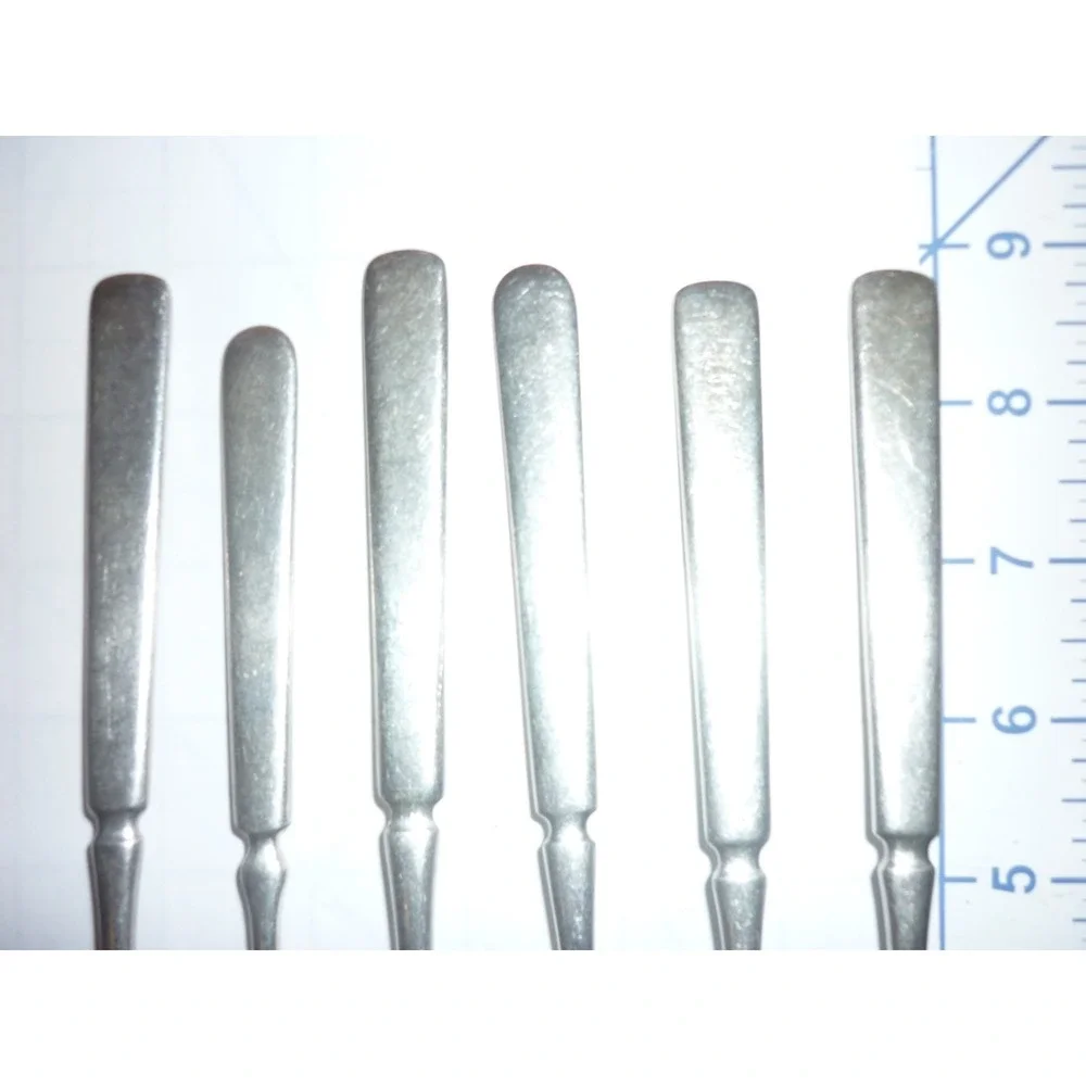 6‎ Antique Rogers Burt & Moody Silverplate Dinner Fork